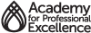 Academy for Professional Excellence Logo Black Kobile