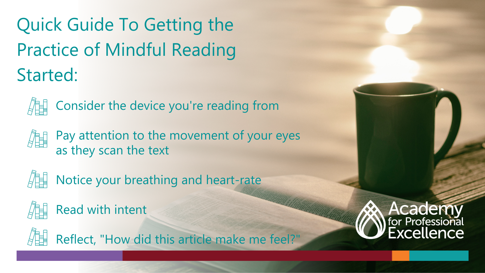 Reading: A Form of Meditation - Academy for Professional Excellence