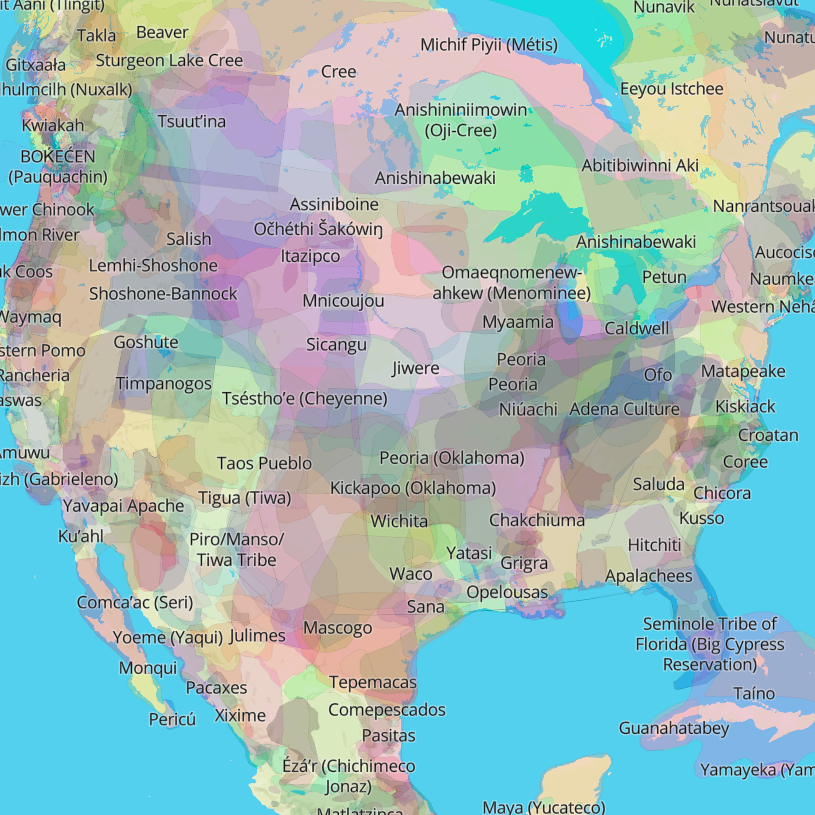 Native Lands Map